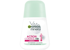 Garnier Mineral Action Control Thermic 72h kuličkový antiperspirant deodorant roll-on pro ženy 50 ml