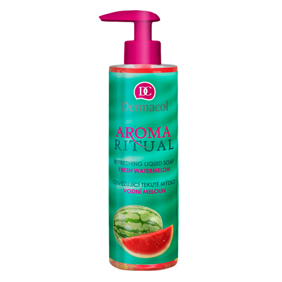 Dermacol Aroma Ritual Vodní meloun Osvěžující mýdlo na ruce 250 ml
