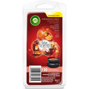 Air Wick Wax Melts Life Scents Svařené víno u krbu voskové náplně 66 g
