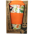 Cozy Time Bamboo Eco Dinosaurs bambusový ekologický termohrnek + silikonové víčko oranžový 400 ml