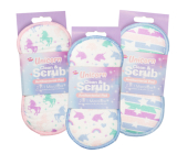 Vivid Unicorn 2v1 Univerzální anti-bakteriální čisticí poduška z mikrovlákna a drátěnky 19 cm x 9,5 cm 1 kus