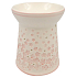 Aromalampa porcelánová s růžovými kytičkami 13,5 cm