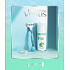 Gillette Venus Smooth holicí strojek pro ženy + náhradní hlavice 2 kusy + Satin Care gel na holení pro ženy 75 ml, kosmetická sada pro ženy