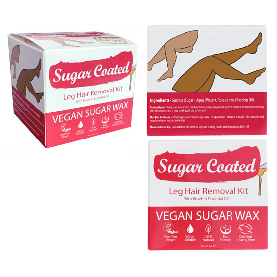 Sugar Coated Šípek epilační sada na nohy 200 g