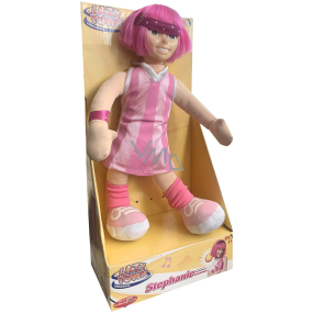EP Line Lazy Town Stephanie plyšová postava 28 cm, doporučený věk 1+