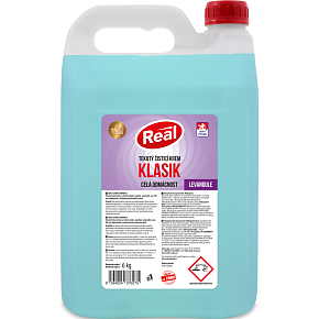 Real Klasik Levandule tekutý čisticí krém, 6 kg Real Klasik Levandule tekutý čisticí krém, 6 kg