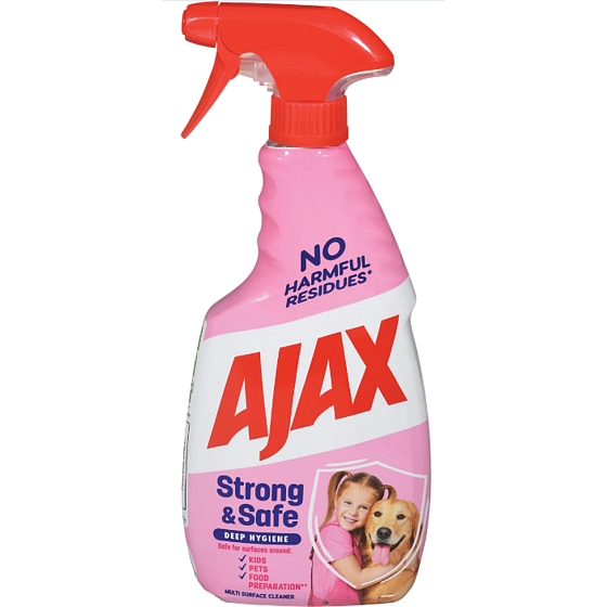 Ajax Strong & Safe Univerzální čistič rozprašovač s vůní zázvoru a yuzu 500 ml