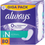 Always Normal Fresh Protection slipové intimní vložky bez parfemace 80 kusů