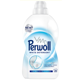 Perwoll Renew White Detegent prací gel na bílé a světlé prádlo 20 dávek 1000 ml