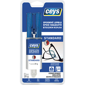 Ceys Epoxi Standard rychle tvrdnoucí dvousložkové lepidlo, 24 ml Ceys Epoxi Standard rychle tvrdnoucí dvousložkové lepidlo, 24 ml