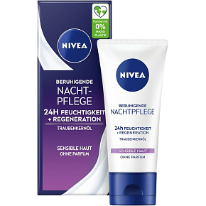 Nivea Essential Zklidňující noční krém pro citlivou pleť 50ml