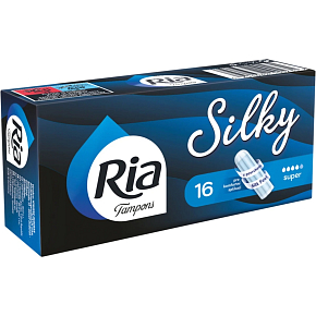 Ria tampony SILKY super, 16 ks Ria tampony SILKY super, 16 ks
