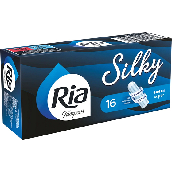Ria tampony SILKY super, 16 ks