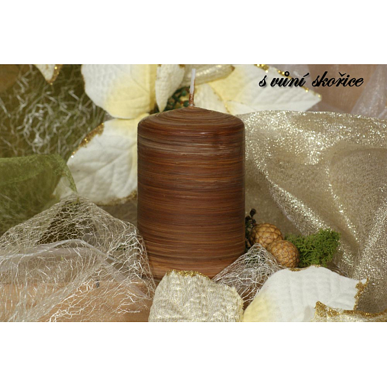 Lima Wellness Skořice aroma svíčka válec 60 x 120 mm 1 kus