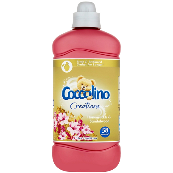 Coccolino Creations Honeysuckle & Sandalwood koncentrovaná aviváž 58 dávek 1,45 l