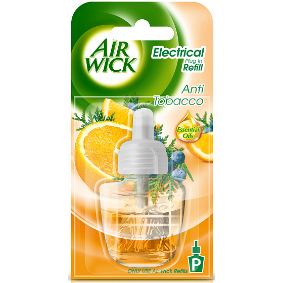 Air Wick Anti Tabac elektrický osvěžovač náhradní náplň 19 ml
