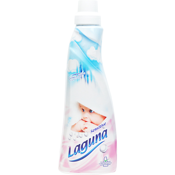 Laguna Sensitive s jemnou krémovou vůní koncentrovaná aviváž pro citlivou pokožku 1 l