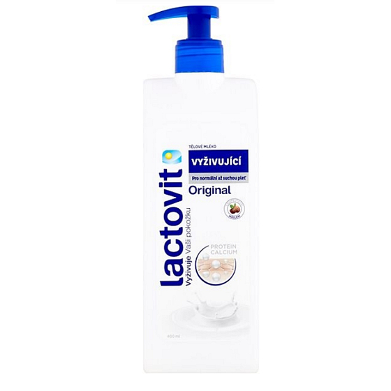 Lactovit Original vyživující tělové mléko s dávkovačem 250 ml