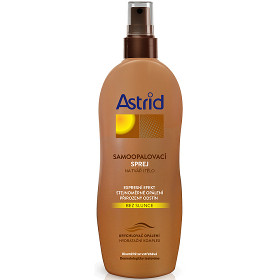 Astrid Sun Samoopalovací sprej na tvář i tělo 150 ml
