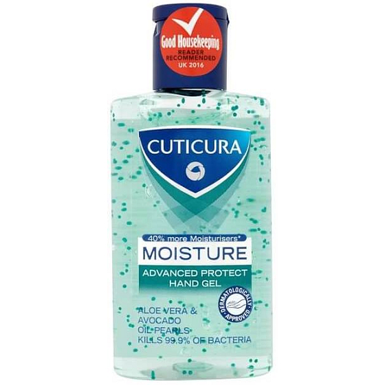 Cuticura Moisture antibakteriální gel na ruce 100 ml