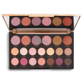 Makeup Revolution Jewel Collection paletka očních stínů Deluxe 16,9 g