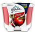 Glade Maxi Cosy Apple & Cinnamon s vůní jablka a skořice vonná svíčka ve skle, doba hoření až 52 hodin 224 g