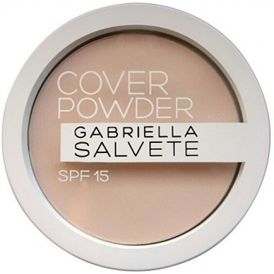 Gabriella Salvete Cover Powder kompaktní pudr SPF 15 01 Ivory 9 g