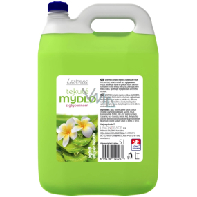 Lavonea Aloe Vera zelené tekuté mýdlo 5 l