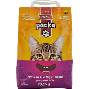 BALANIM Packa přírodní hrudkující stelivo pro domácí mazlíčky, 20 l BALANIM Packa přírodní hrudkující stelivo pro domácí mazlíčky, 20 l