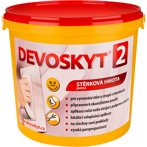 Devoskyt hrubost 2, stěrková hmota do interiéru, 9 kg