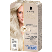 Schwarzkopf Creme Supreme barva na vlasy 11-11 chladná ultra světle blond 60 ml
