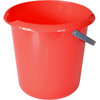 Spokar kbelík plastový s výlevkou, objem 10 l, různé barvy, 1 kus