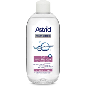 Astrid Soft Skin zjemňující čisticí micelární voda, 200 ml
