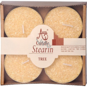 Adpal Stearin Maxi Tree - Dřevo vonné čajové svíčky 4 kusy