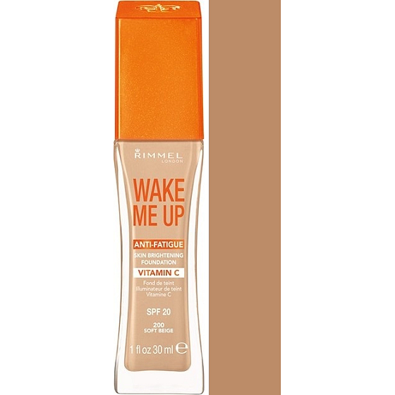 Rimmel London Wake Me Up make-up 200 Soft Beige 30 ml