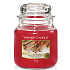 Yankee Candle Sparkling Cinnamon - Třpytivá skořice vonná svíčka Classic střední sklo 411 g