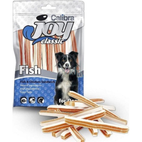Calibra Joy Classic Treska a kuře sandwich doplňkové krmivo pro psy 250 g