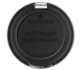 Essence Soft Touch mono oční stíny 06 Pitch Black 2 g
