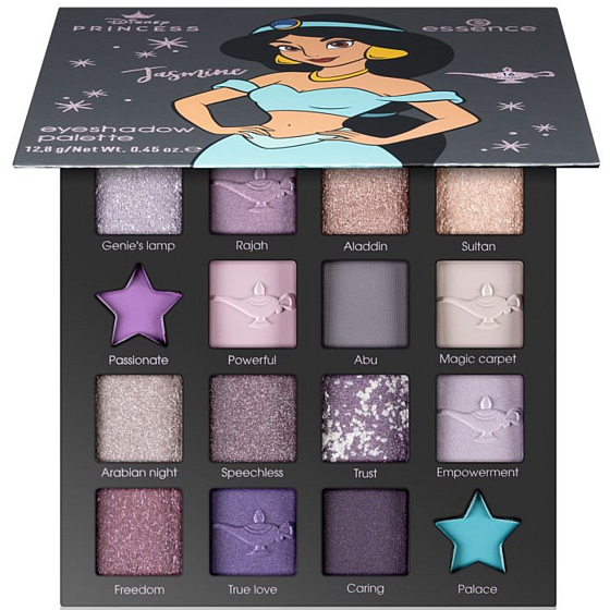 Essence Disney Princess Jasmine paletka očních stínů 12,8 g
