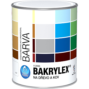 Bakrylex Univerzál mat V2066 barva na dřevo a kov 0220 středně hnědá, 700 g Bakrylex Univerzál mat V2066 barva na dřevo a kov 0220 středně hnědá, 700 g