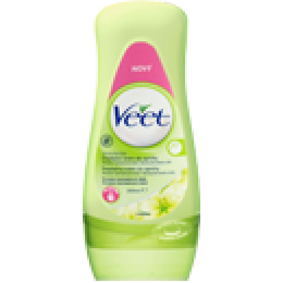 Veet Bambucké máslo a lilie depilační krém do sprchy pro sucho pokožku 300 ml