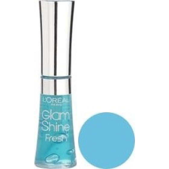 Loreal Paris Glam Shine Fresh lesk na rty 600 Aqua Curacao 6 ml