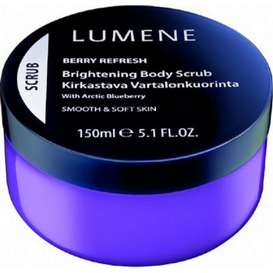 Lumene Berry Refresh Brightening Rozjasňující tělový peeling 150 ml