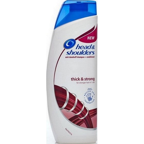 Head&Shoulders Thick & Strong šampon na vlasy proti lupům 200 ml