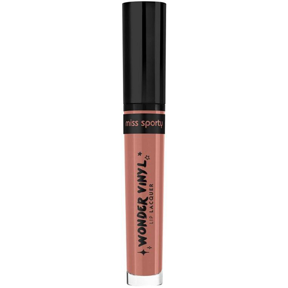Miss Sporty Wonder Vinyl tekutá rtěnka 100 Polished Peach 3,7 ml