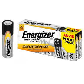 Energizer AA / LR6 Alkaline Power baterie 16 kusů