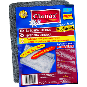 CLANAX švédská utěrka na podlahu 220 g, 80 × 60 cm