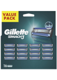 Gillette Mach3 náhradní hlavice 16 kusů, pro muže