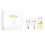 Moschino Toy 2 parfémovaná voda pro ženy 50 ml + tělové mléko 50 ml + sprchový gel 50 ml, dárková sada pro ženy
