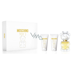 Moschino Toy 2 parfémovaná voda pro ženy 50 ml + tělové mléko 50 ml + sprchový gel 50 ml, dárková sada pro ženy